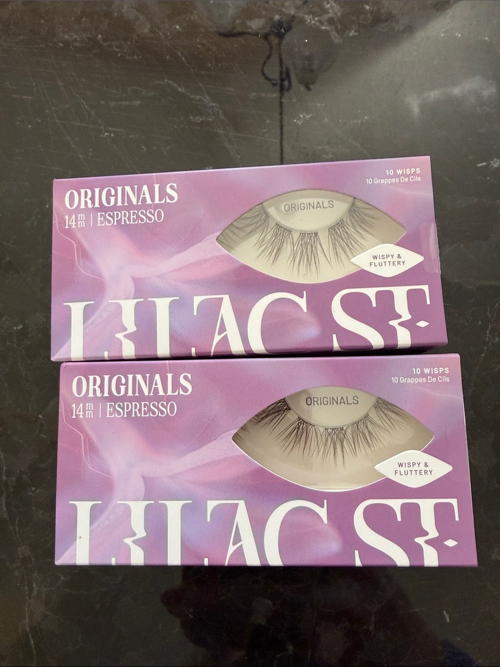 Wispy False Eyelashes – Lilac